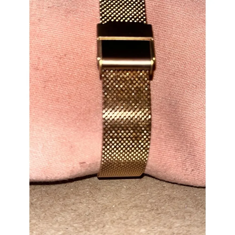 Forsining Women's Rose Gold Automatic Mechanical Skeleton Transparent Watch
